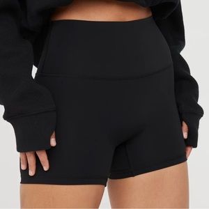 Black Aerie Offline Goals Hi-Rise Shorts XL